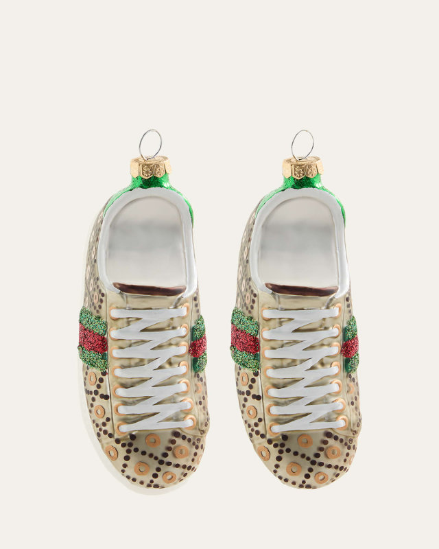 Luxe Sneaker Christmas Ornament